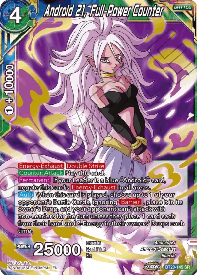 Android 21, Full-Power Counter