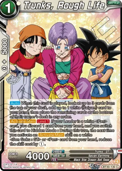 Trunks, Rough Life