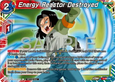 Energy Reactor Destroyed