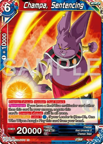 Champa, Sentencing