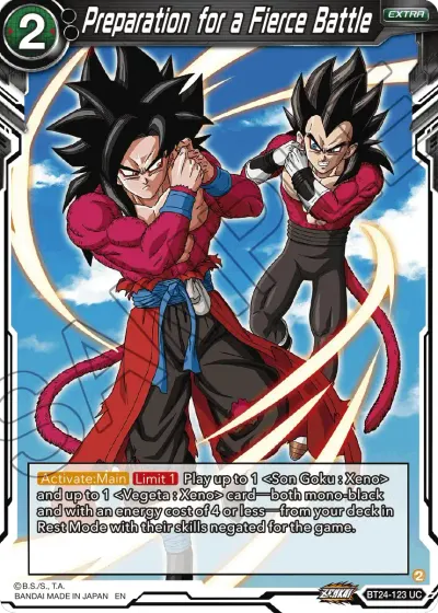 Preparation for a Fierce Battle