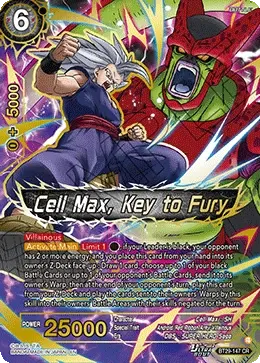Cell Max, Key to Fury