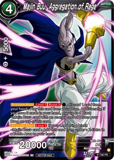 Majin Buu, Aggregation of Rage