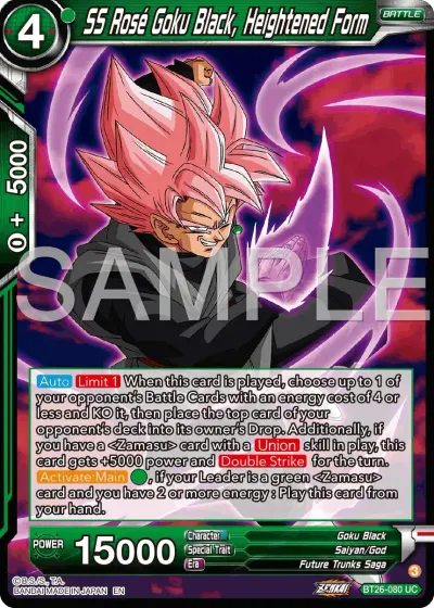 SS Rose Goku Black, Heightened Form