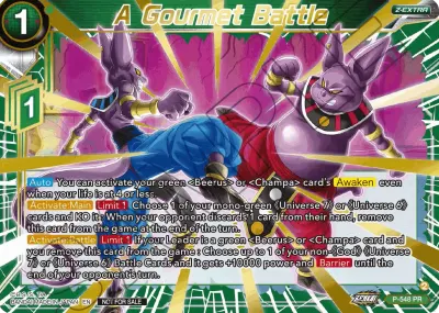 A Gourmet Battle