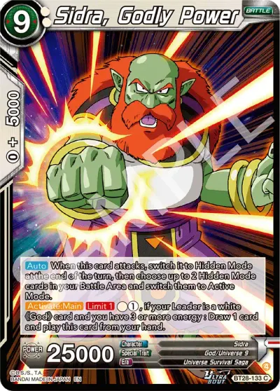 Sidra, Godly Power