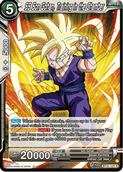 SS Son Gohan, Training in the Chamber