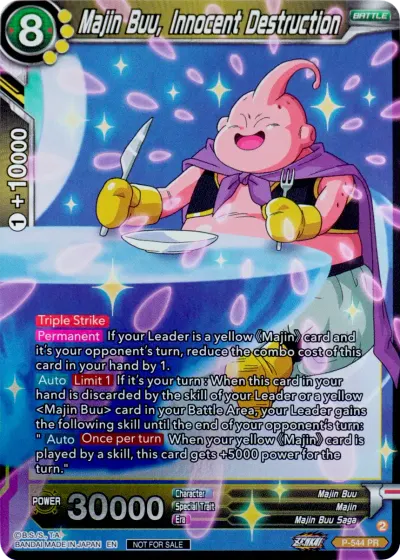 Majin Buu, Innocent Destruction