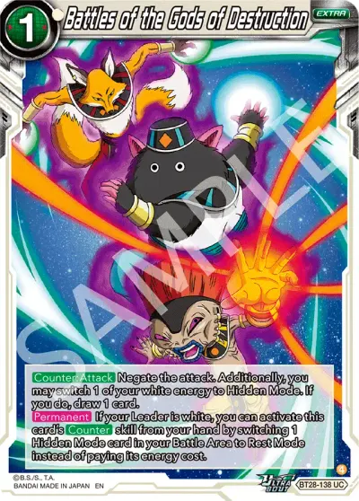 Battles of the Gods of Destruction