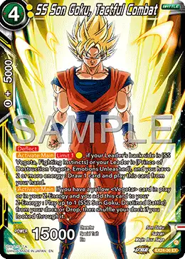SS Son Goku, Tactful Combat