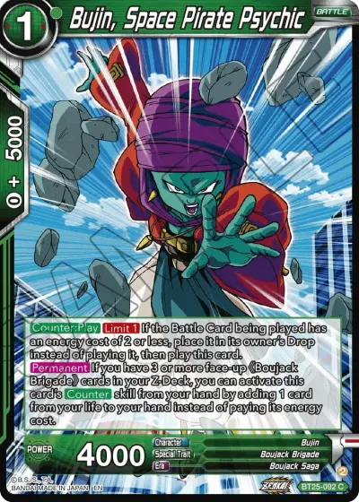 Bujin, Space Pirate Psychic