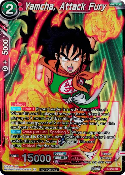 Yamcha, Attack Fury
