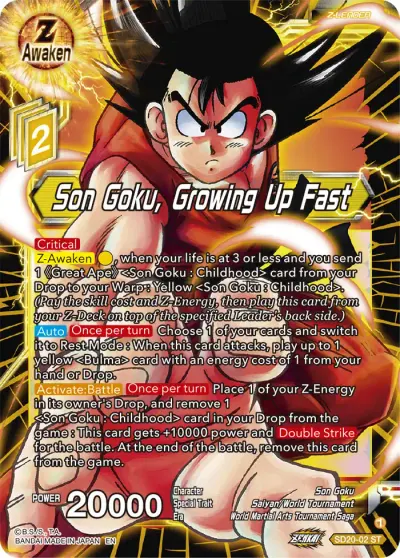 Son Goku, Growing Up Fast