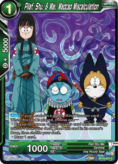 Pilaf, Shu, & Mai, Madcap Miscalculation