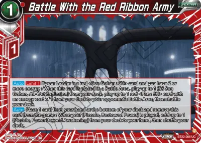 Battle With the Red Ribbon Army