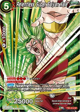 Relentless Super Saiyan Kale
