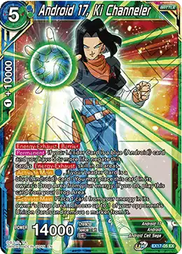 Android 17, Ki Channeler