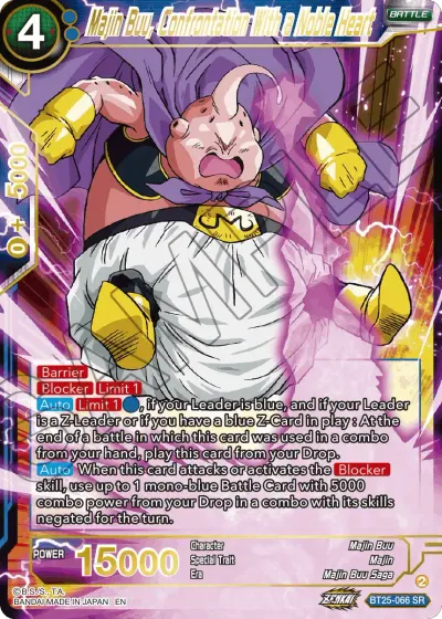 Majin Buu, Confrontation With a Noble Heart
