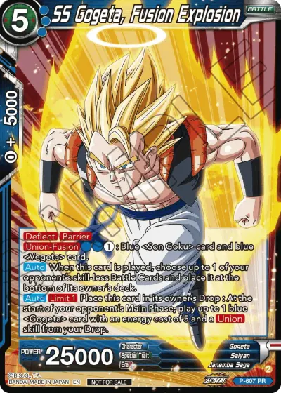 SS Gogeta, Fusion Explosion
