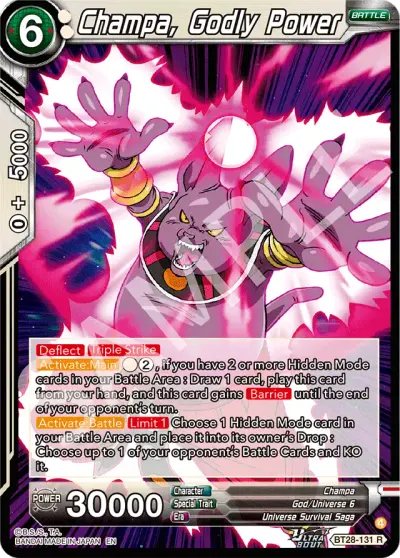 Champa, Godly Power