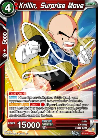 Krillin, Surprise Move