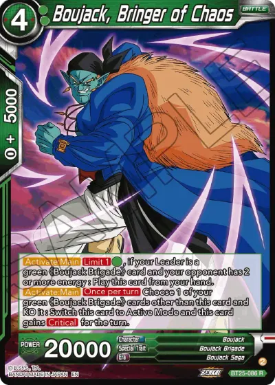 Boujack, Bringer of Chaos