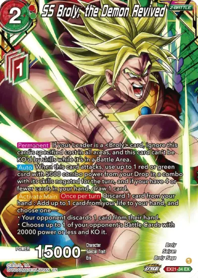 SS Broly, the Demon Revived