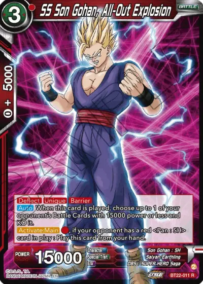 SS Son Gohan, All-Out Explosion
