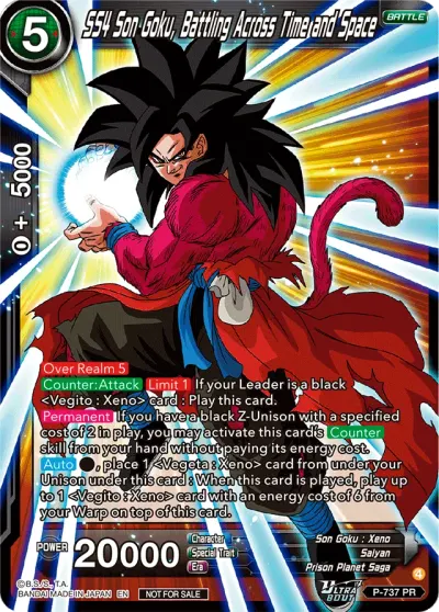 SS4 Son Goku, Battling Across Time and Space