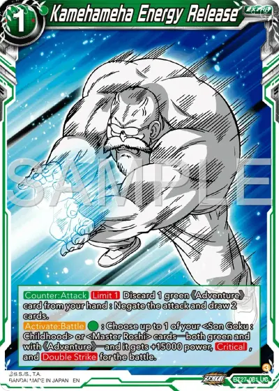 Kamehameha Energy Release