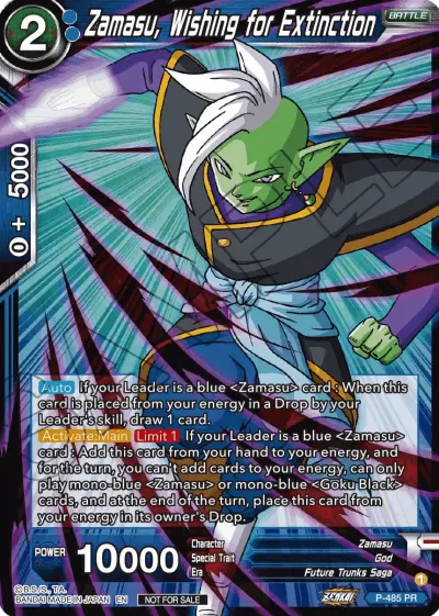 Zamasu, Wishing for Extinction