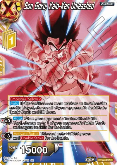 Son Goku, Kaio-Ken Unleashed