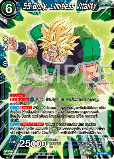 SS Broly, Limitless Vitality