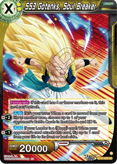 SS3 Gotenks, Soul Breaker