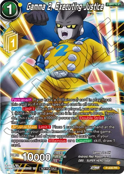 Gamma 2, Executing Justice