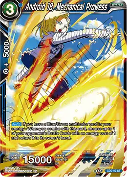 Android 18, Mechanical Prowess