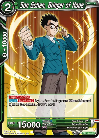Son Gohan, Bringer of Hope