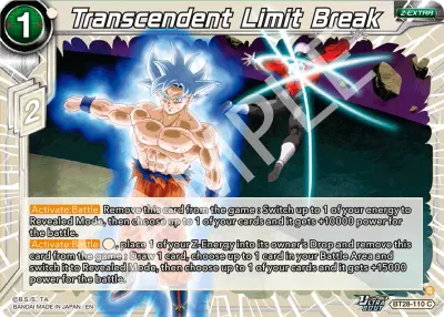 Transcendent Limit Break