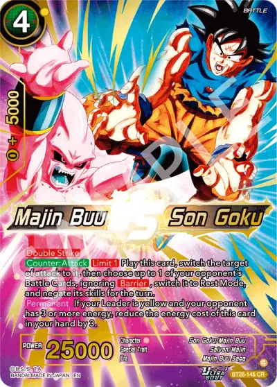 Majin Buu VS Son Goku