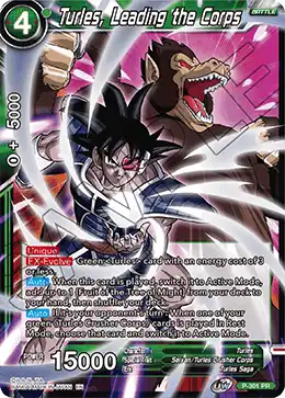 Turles, Leading the Corps