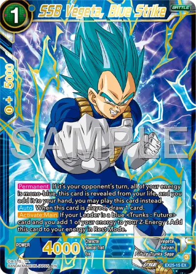 SSB Vegeta, Blue Strike