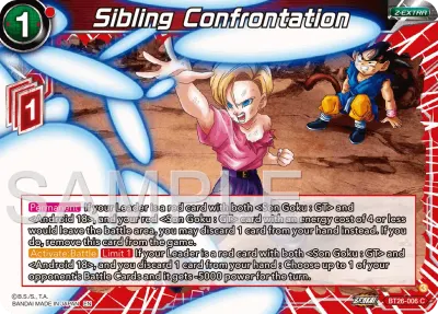 Sibling Confrontation
