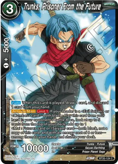 Trunks, Prisoner From the Future