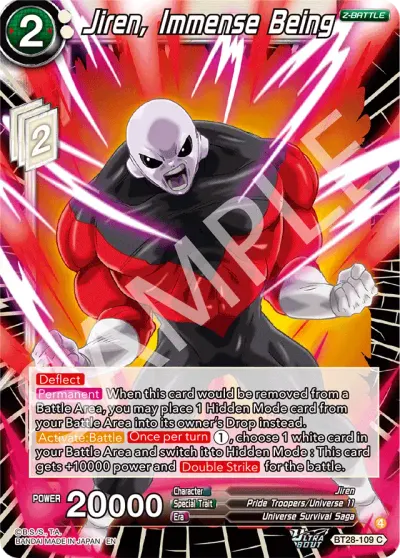 Jiren, Immense Being
