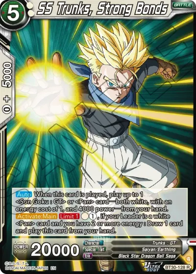 SS Trunks, Strong Bonds