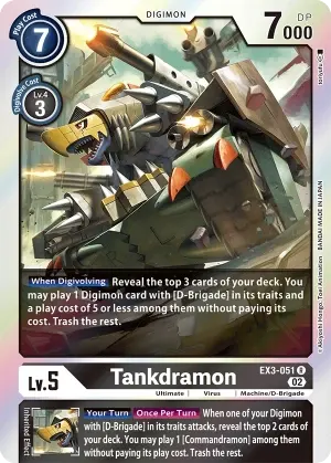 Tankdramon