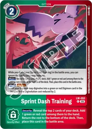 Sprint Dash Training