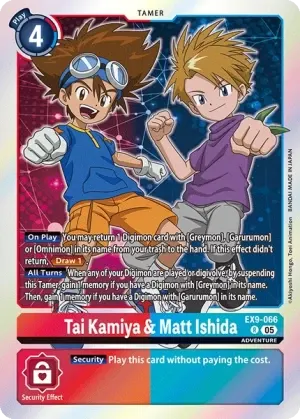 Tai Kamiya & Matt Ishida