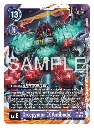 Creepymon (X Antibody)