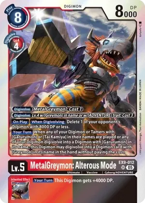 MetalGreymon: Alterous Mode